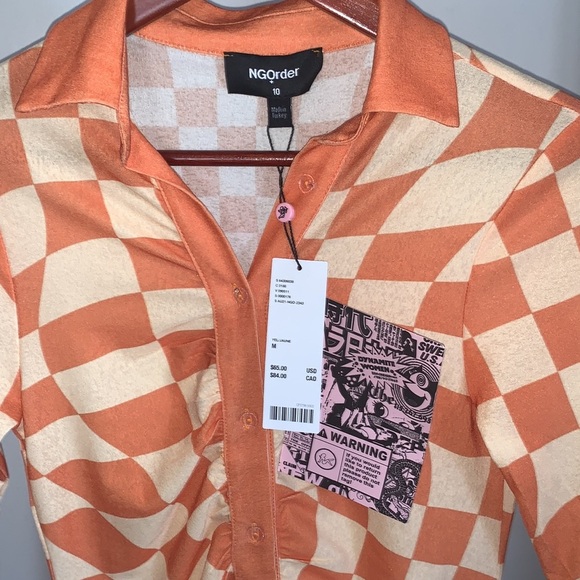 NGOrder Warped Pattern Mini Dress - Picture 7 of 8